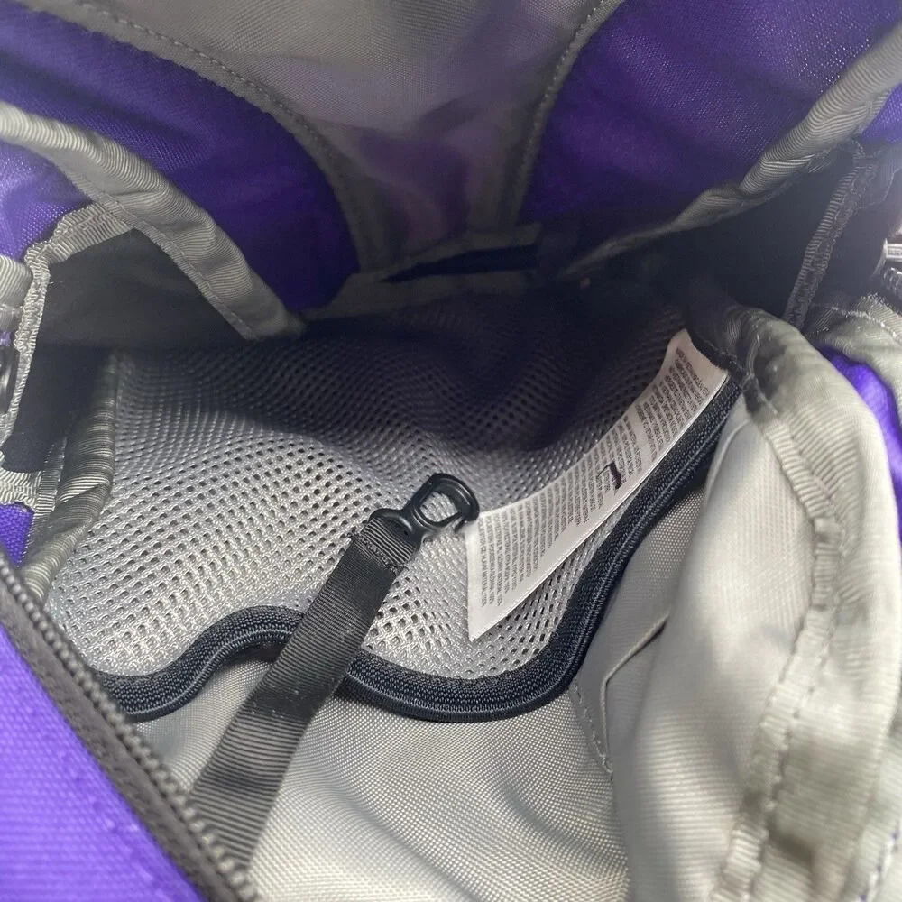The North Face Y2K Shoulder Bag Adult OSFA Purple Blue Hiking Outdoors NWT
